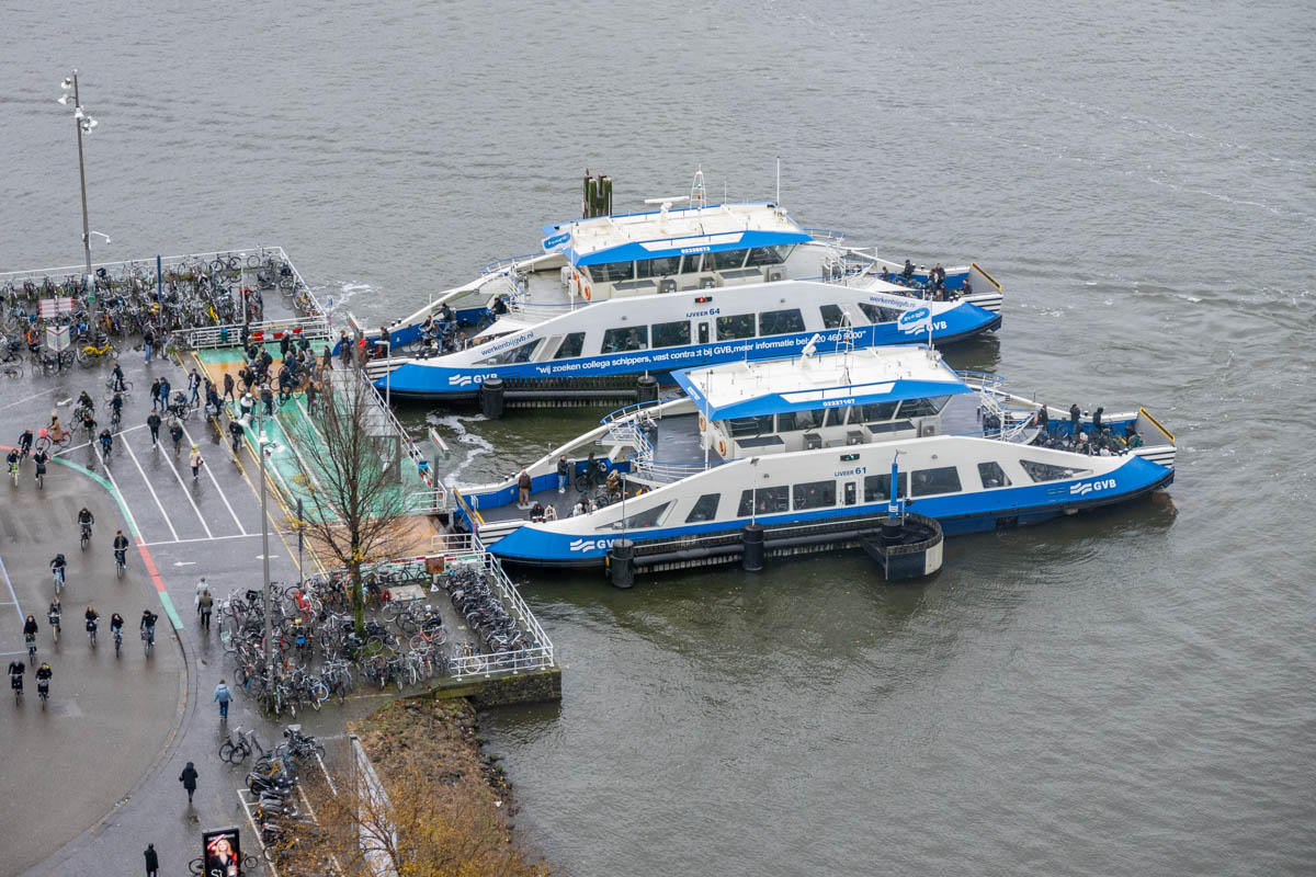 Ferries à A'dam Lookout, Amsterdam