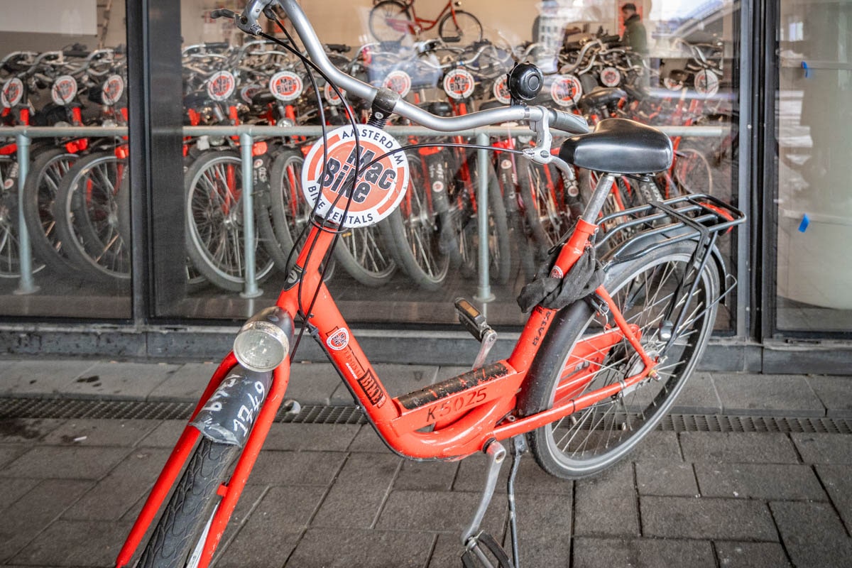 Location Mac Bike à Amsterdam