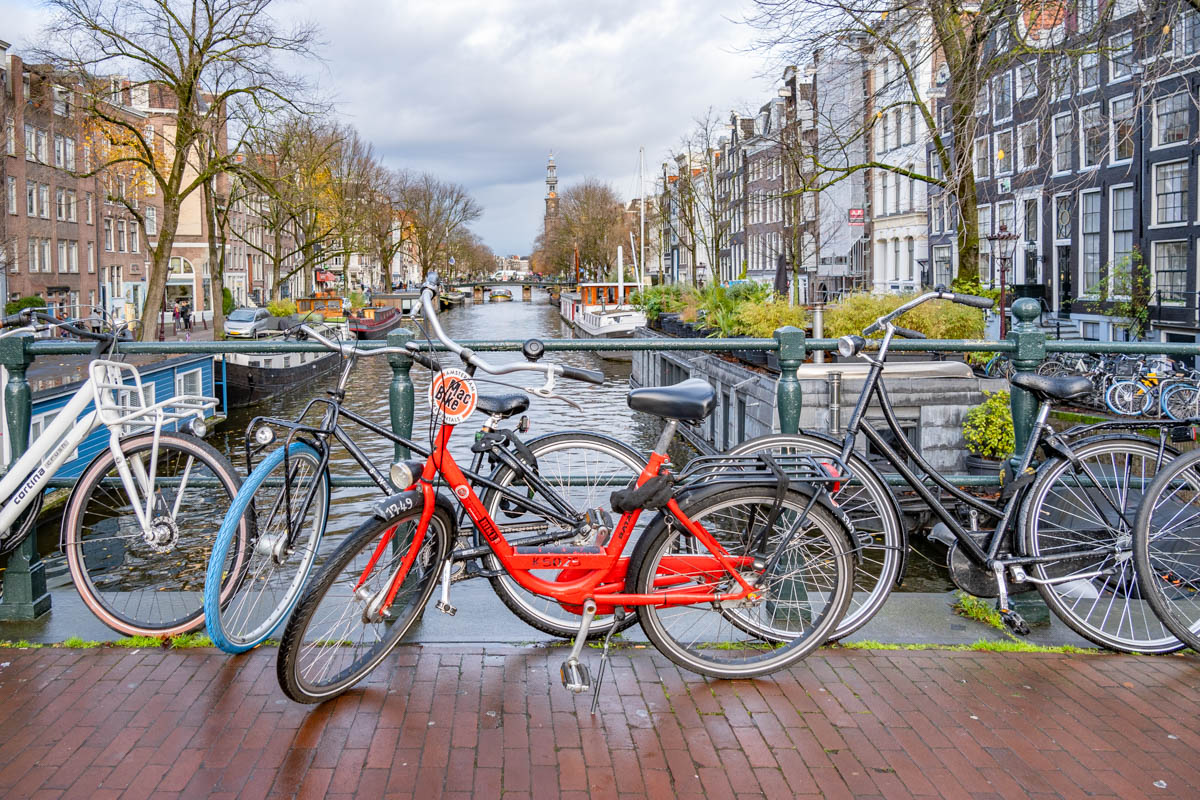 Location de vélos, Amsterdam