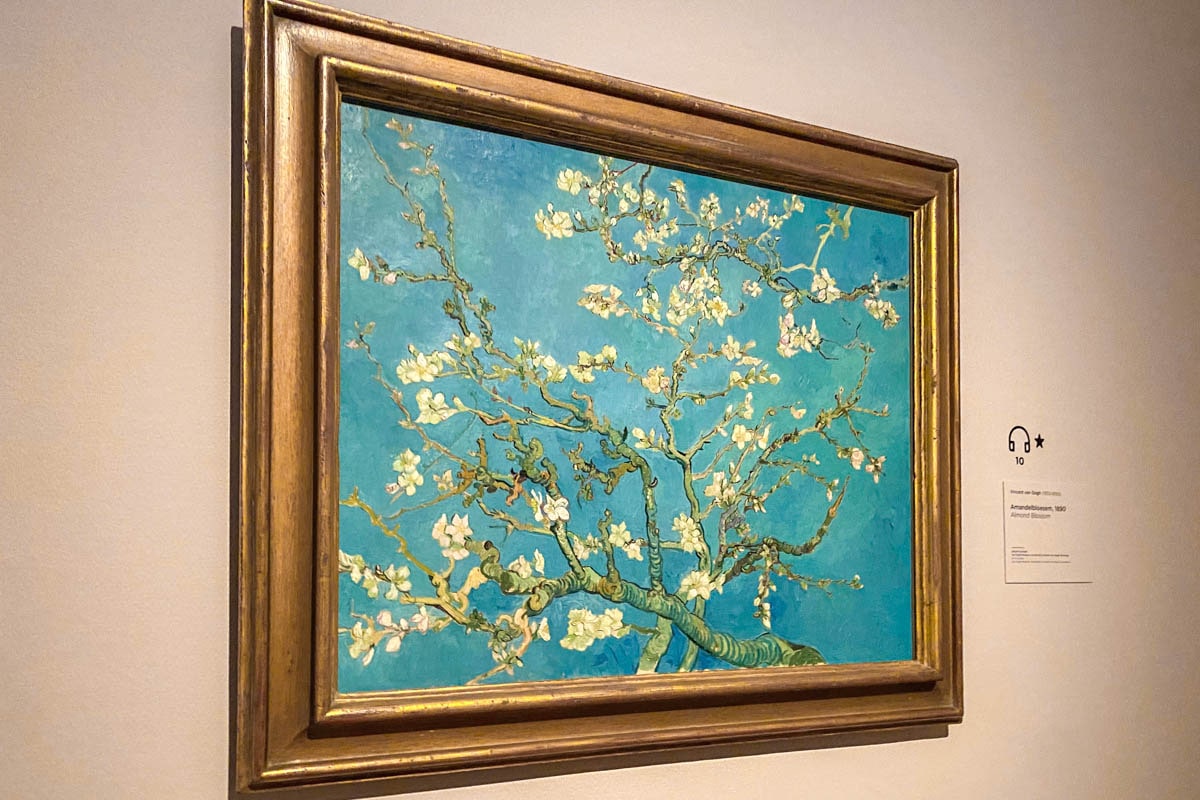 "L'amandier en fleurs", Van Gogh