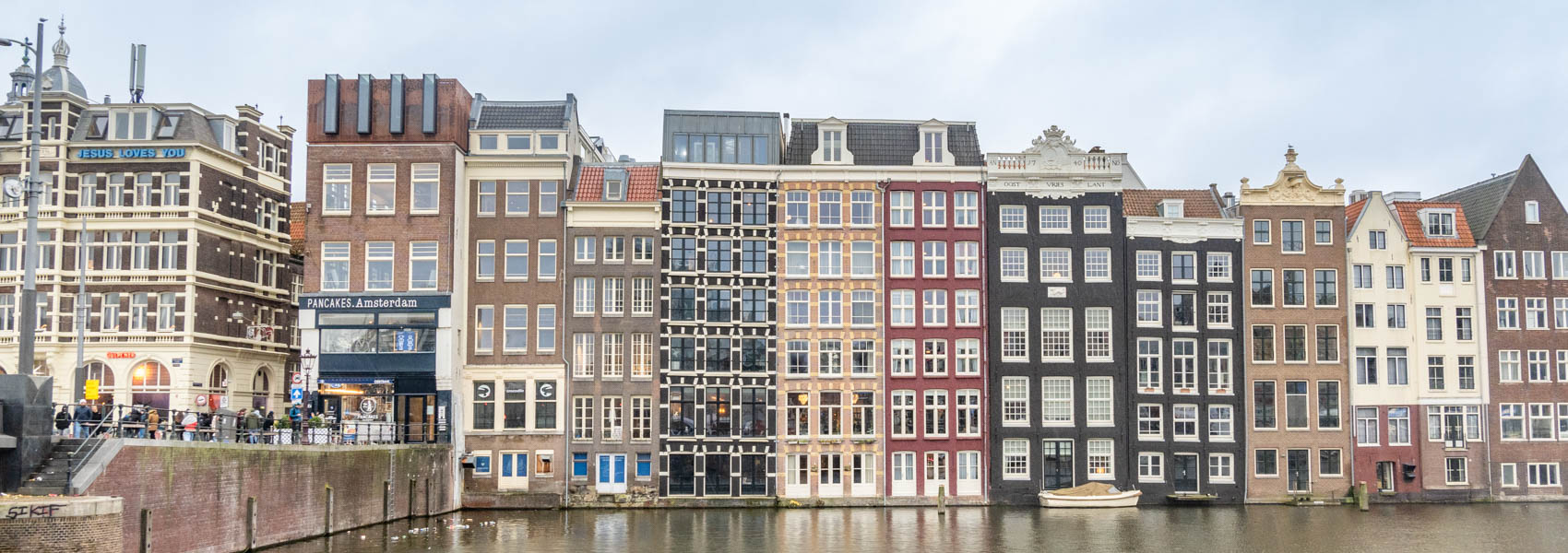 Canaux de la ville d'Amsterdam