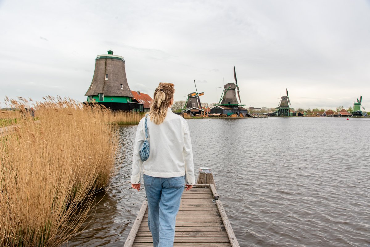 8 moulins à Zaanse Schans