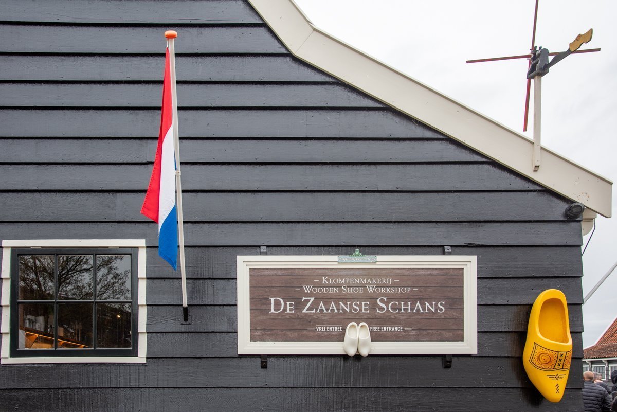 Fabrique à sabot à Zaanse Schans et musée