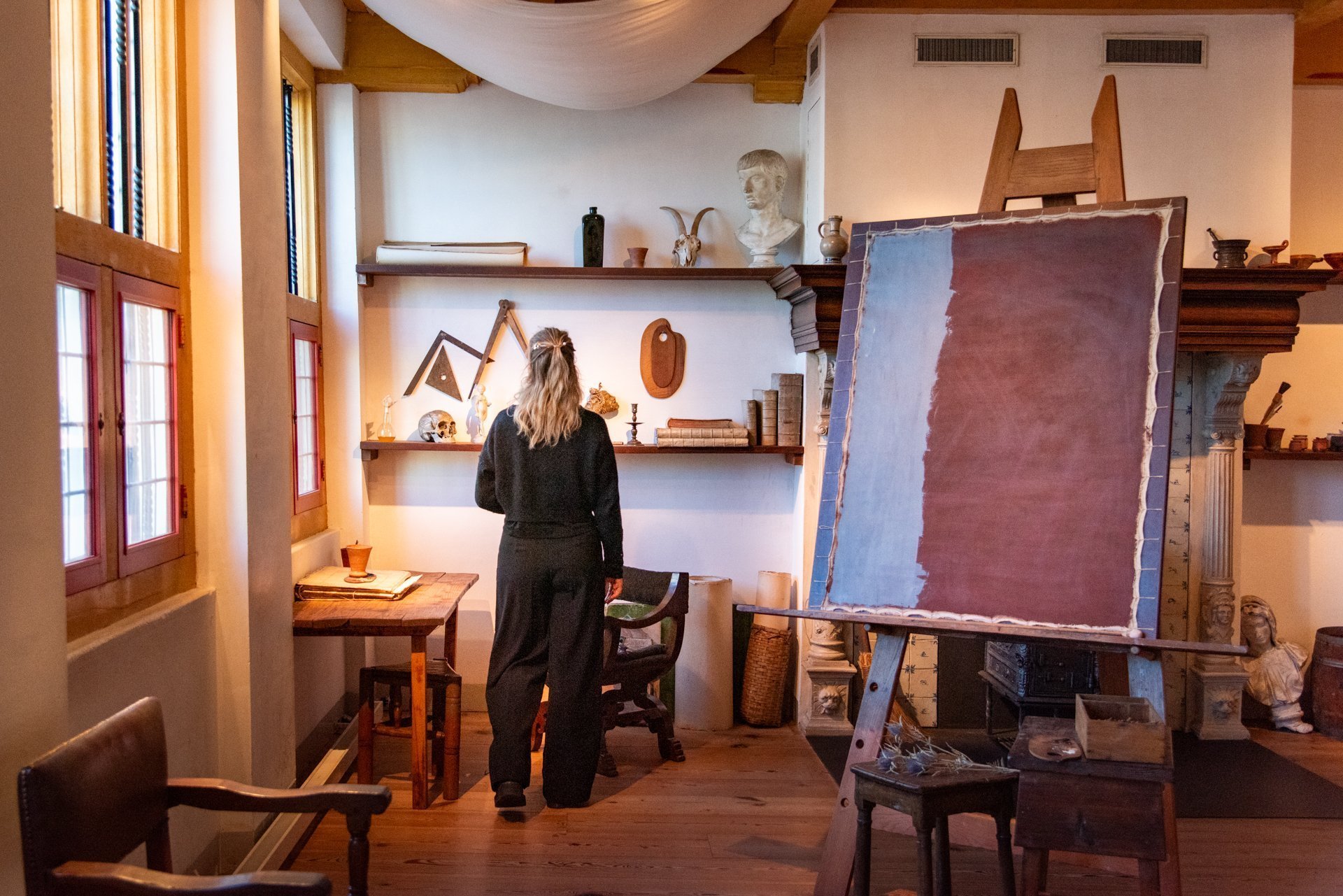 Visite de la maison Rembrandt à Amsterdam