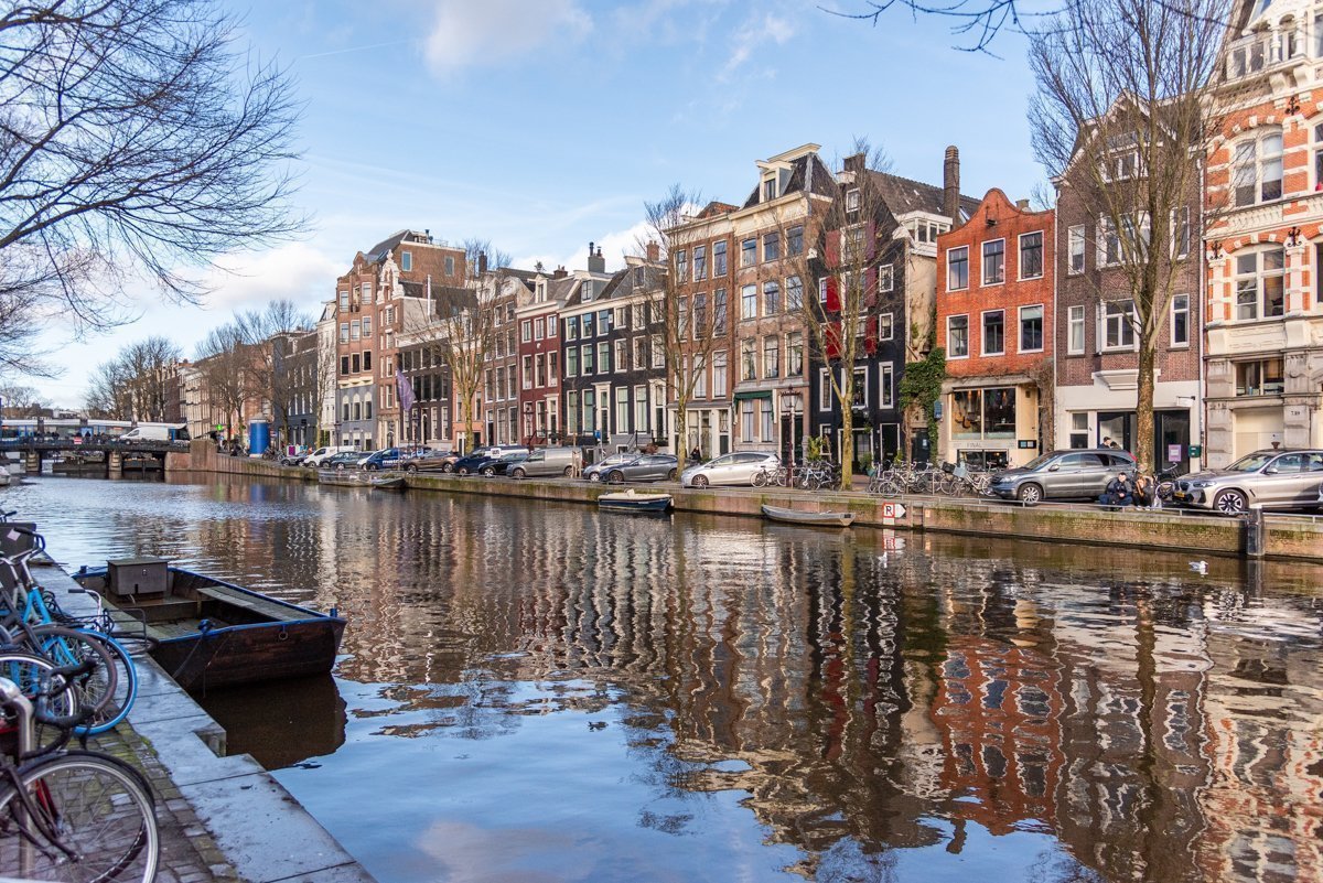 Canaux dans le quartier Leidseplein