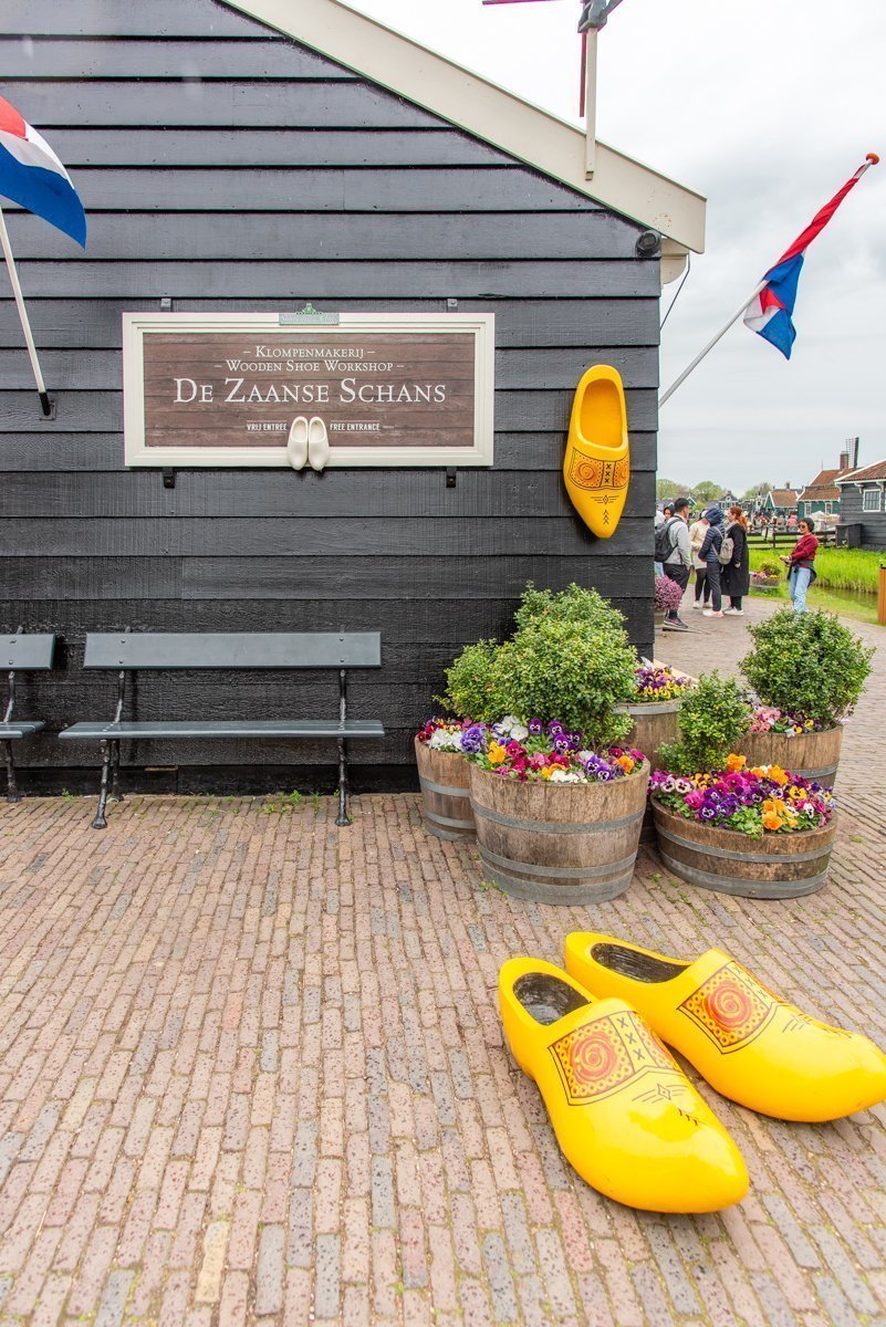 Fabrique de sabots à Zaanse Schans
