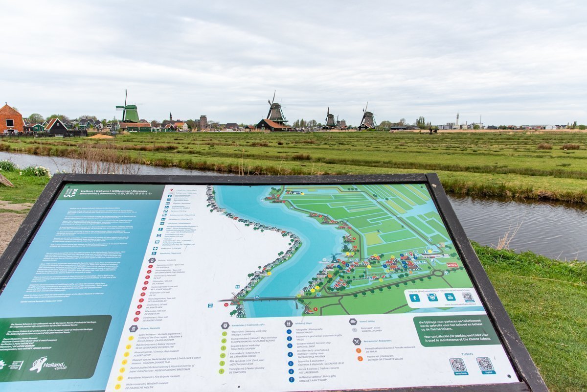 Carte de Zaanse Schans